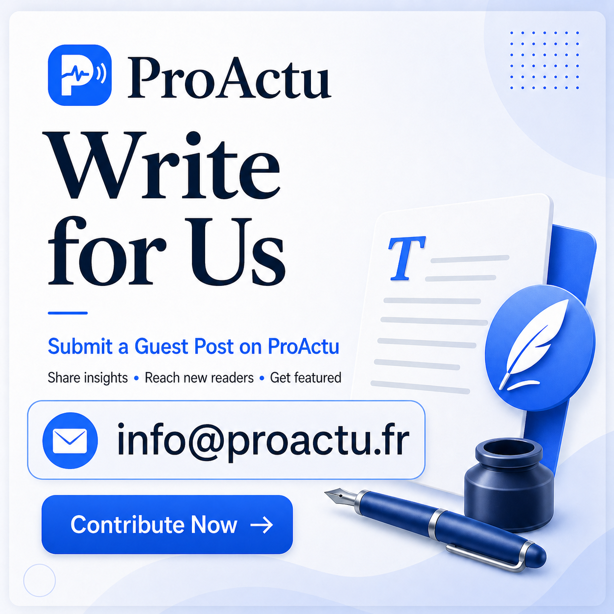Write for Us Pro Actu