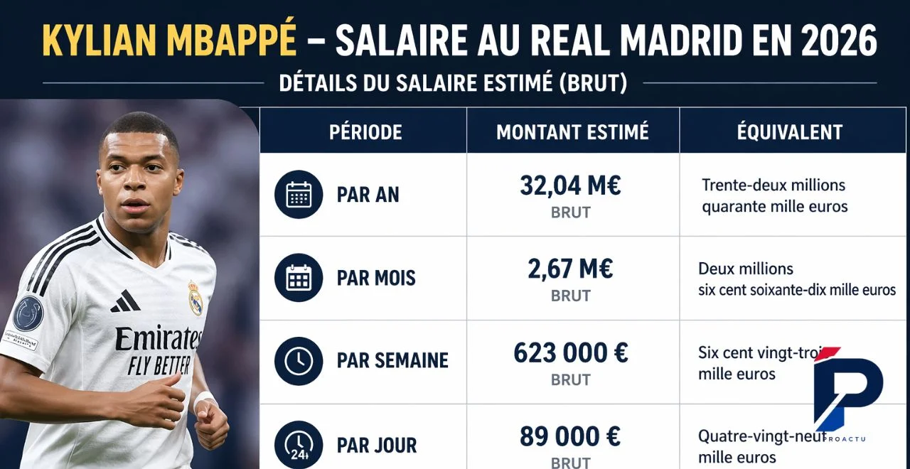 kylian mbappé salaire par mois